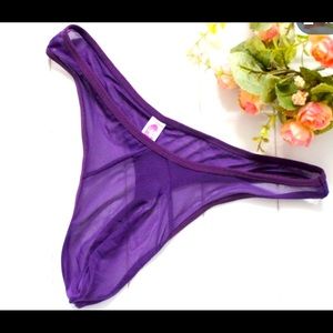 Transparent sexy men's underwear, lingerie...